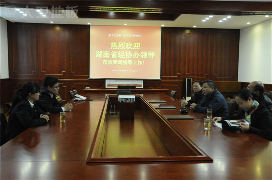 大衛(wèi)地板董事長蔣衛(wèi)與湖南經(jīng)協(xié)辦領(lǐng)導開展座談會.jpg
