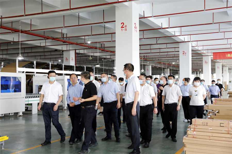 “全區(qū)智能化改造和數(shù)字化轉(zhuǎn)型現(xiàn)場觀摩會”走進(jìn)大衛(wèi)